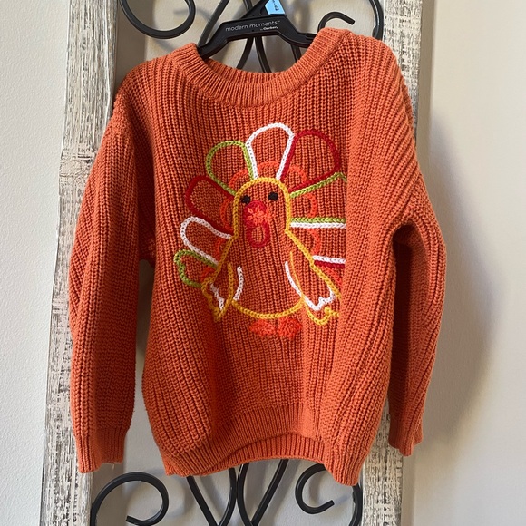 Other - Orange Turkey Sweater